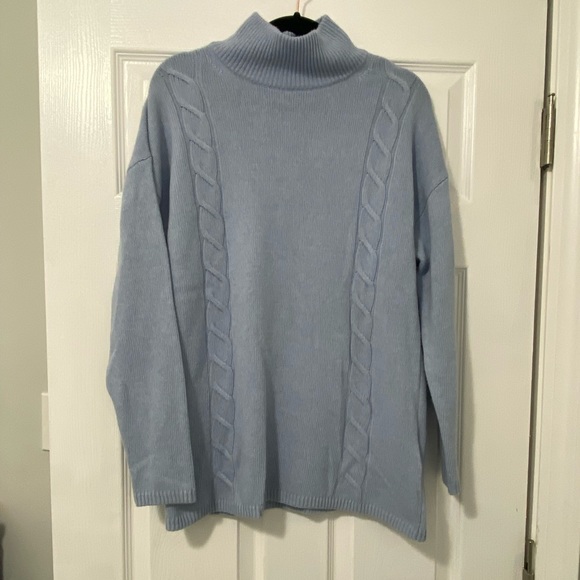 Brooks Brothers Sweaters - Brooks Brothers Italian Yarn dusty blue sweater in XS